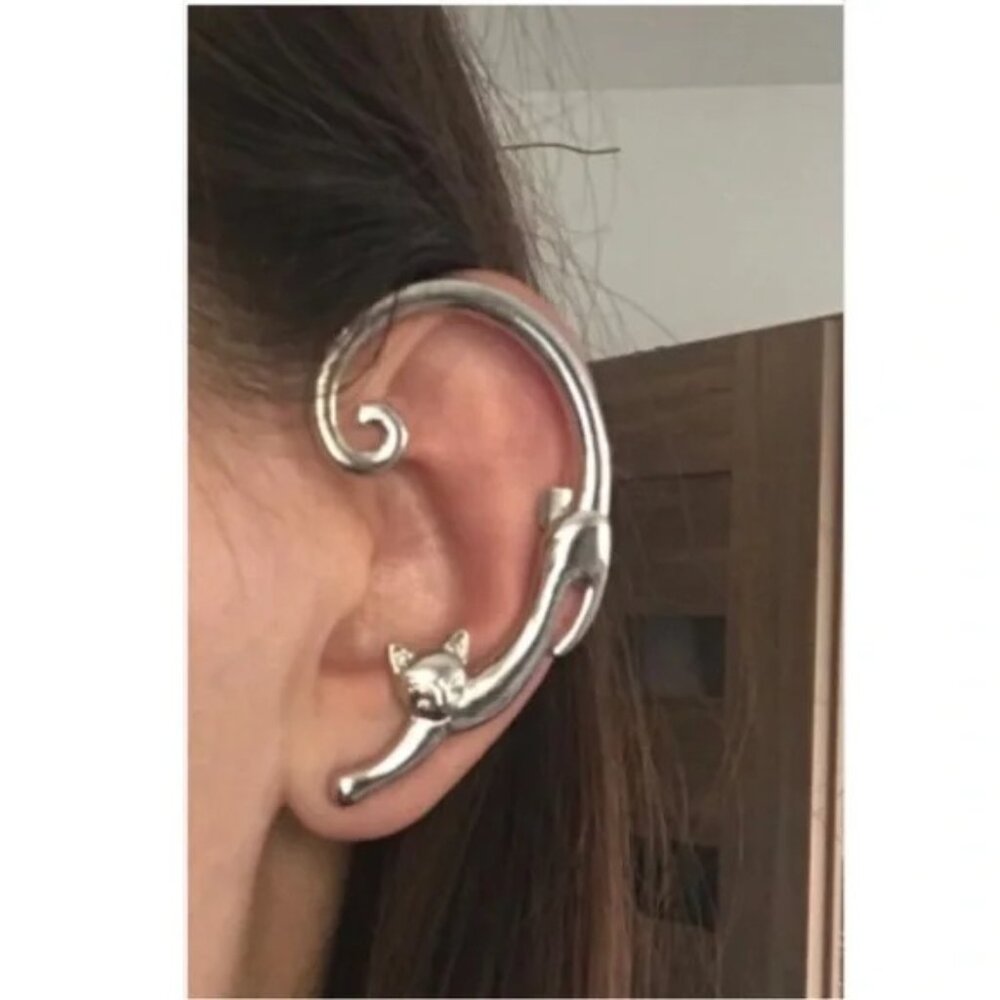 NEW "Puuurfect" Cat Wrap Earring - Picture 9 of 10